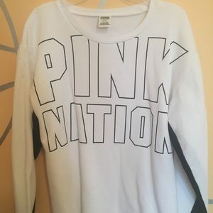 Pink sweatshirt
